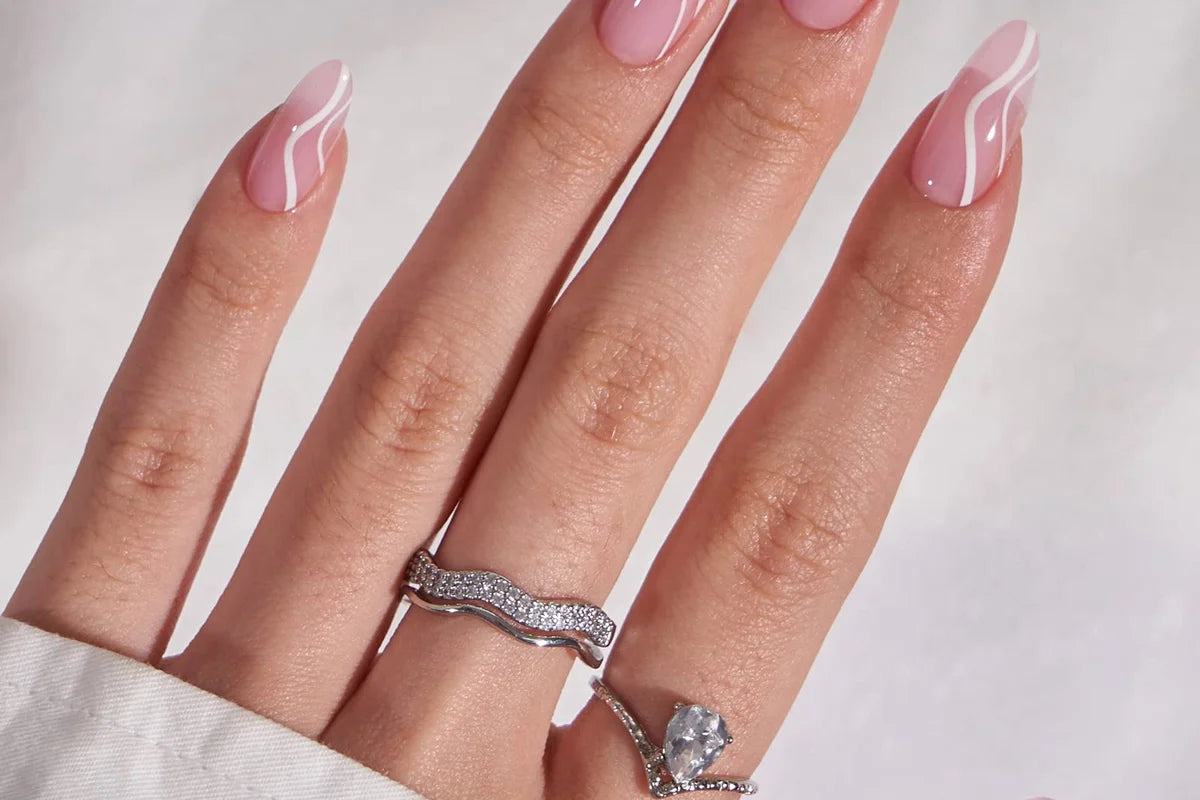 Mooi nageldesign met press-on nagels