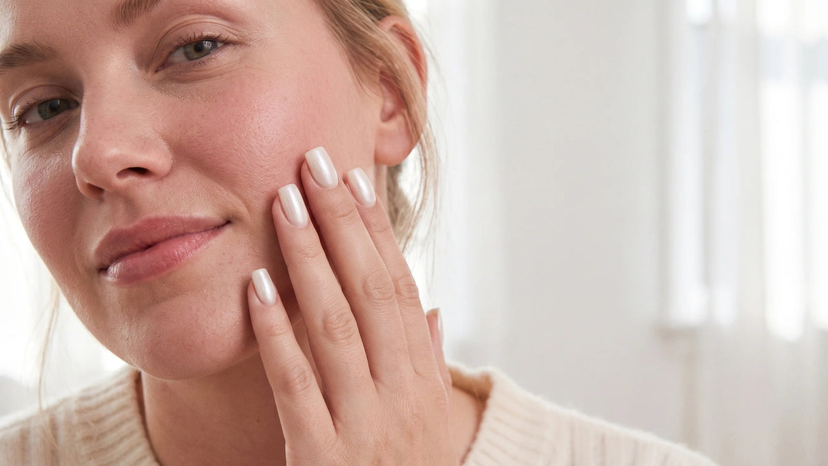 Pearl press-on nagels
