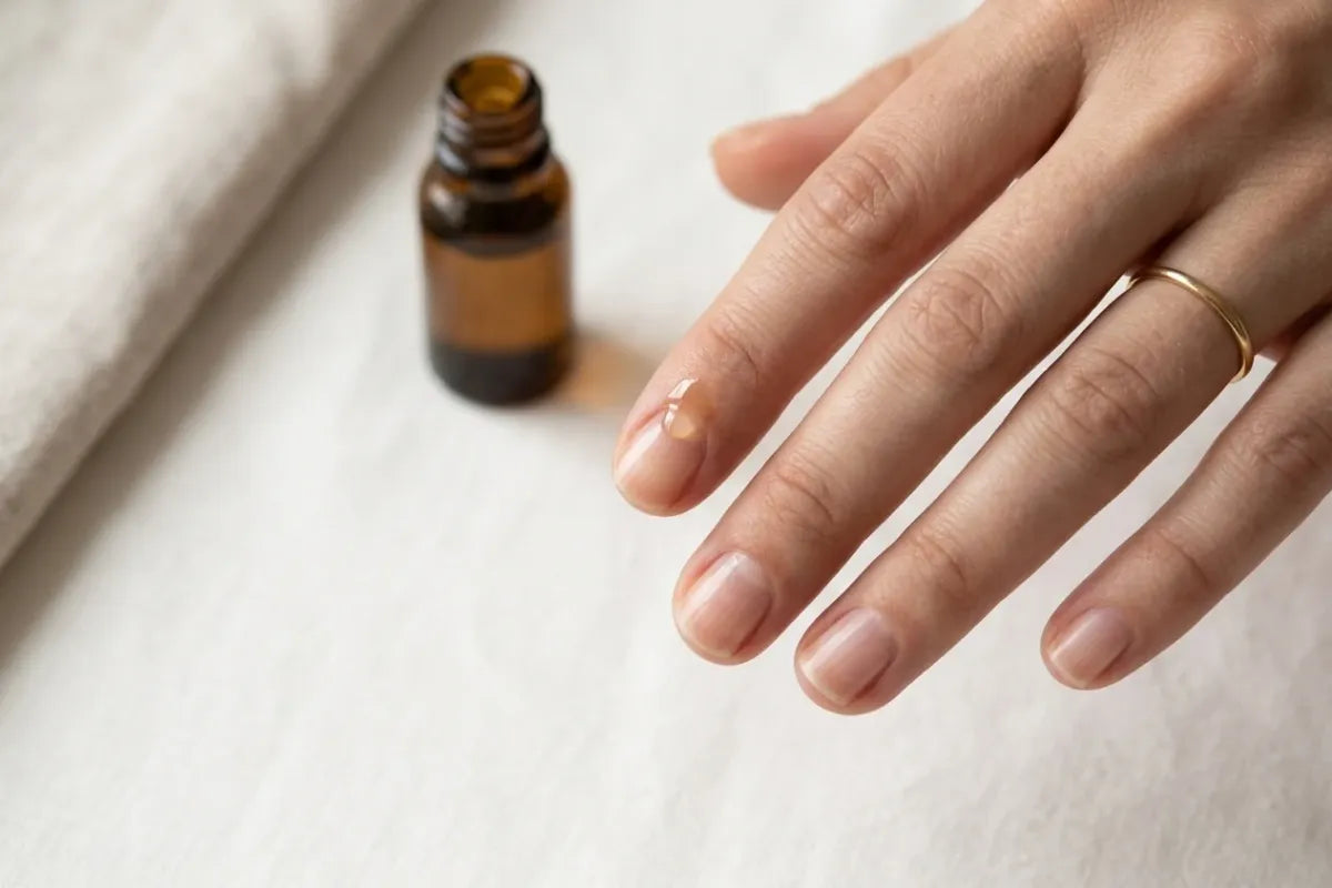 Nagelolie voor sterke, gezonde nagels en langere houdbaarheid van press-on nagels
